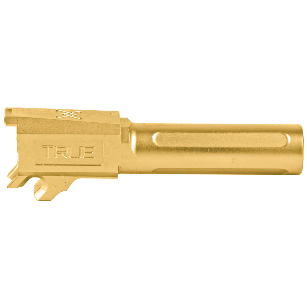 True Precision P365 Barrel 9mm Gold – High-Quality US-Made Firearm Component