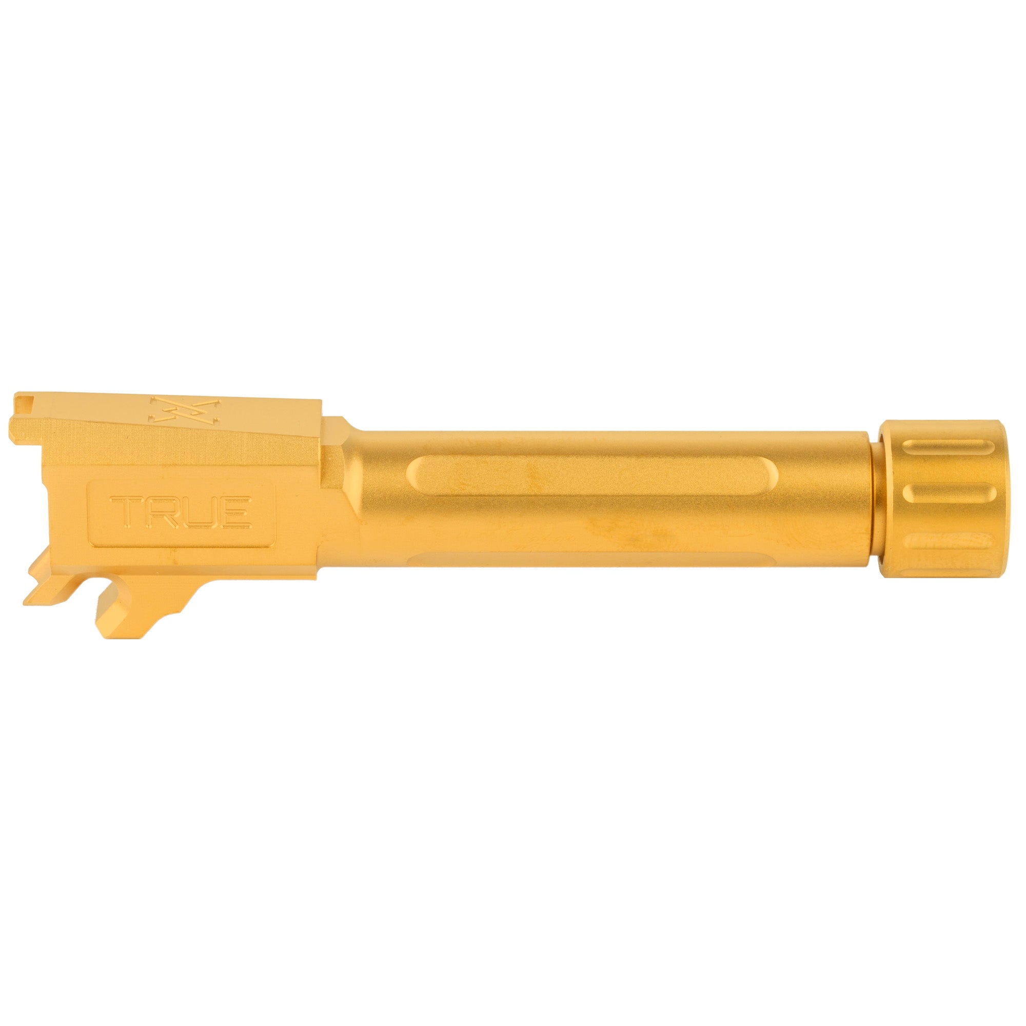 True Precision 9mm Threaded Gold Barrel for Sig P365 - Part TP-P365B-XTG