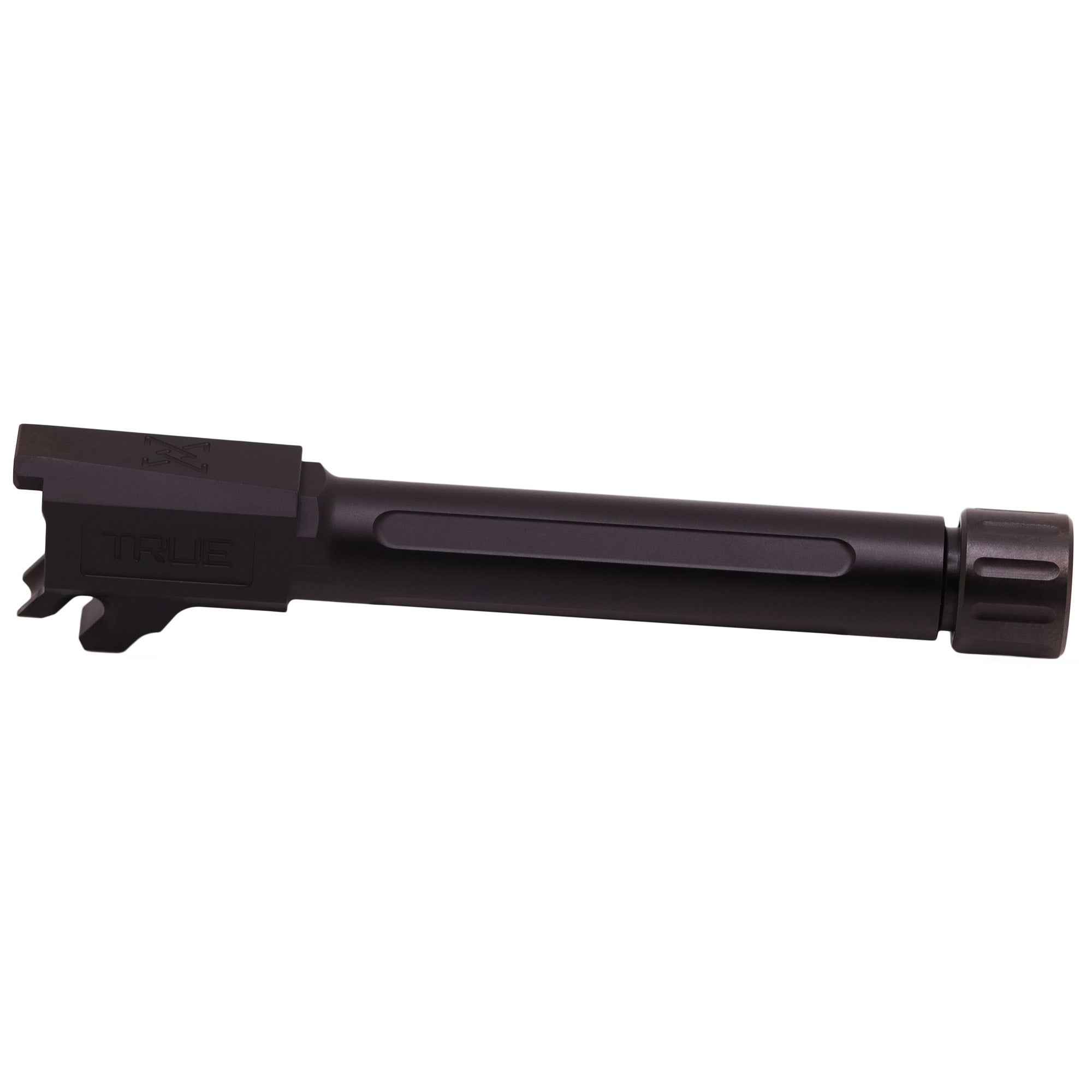 True Precision P365-FUSE 9mm Threaded Barrel - Black Finish for Sig Sauer P365-FUSE 4.3" Models