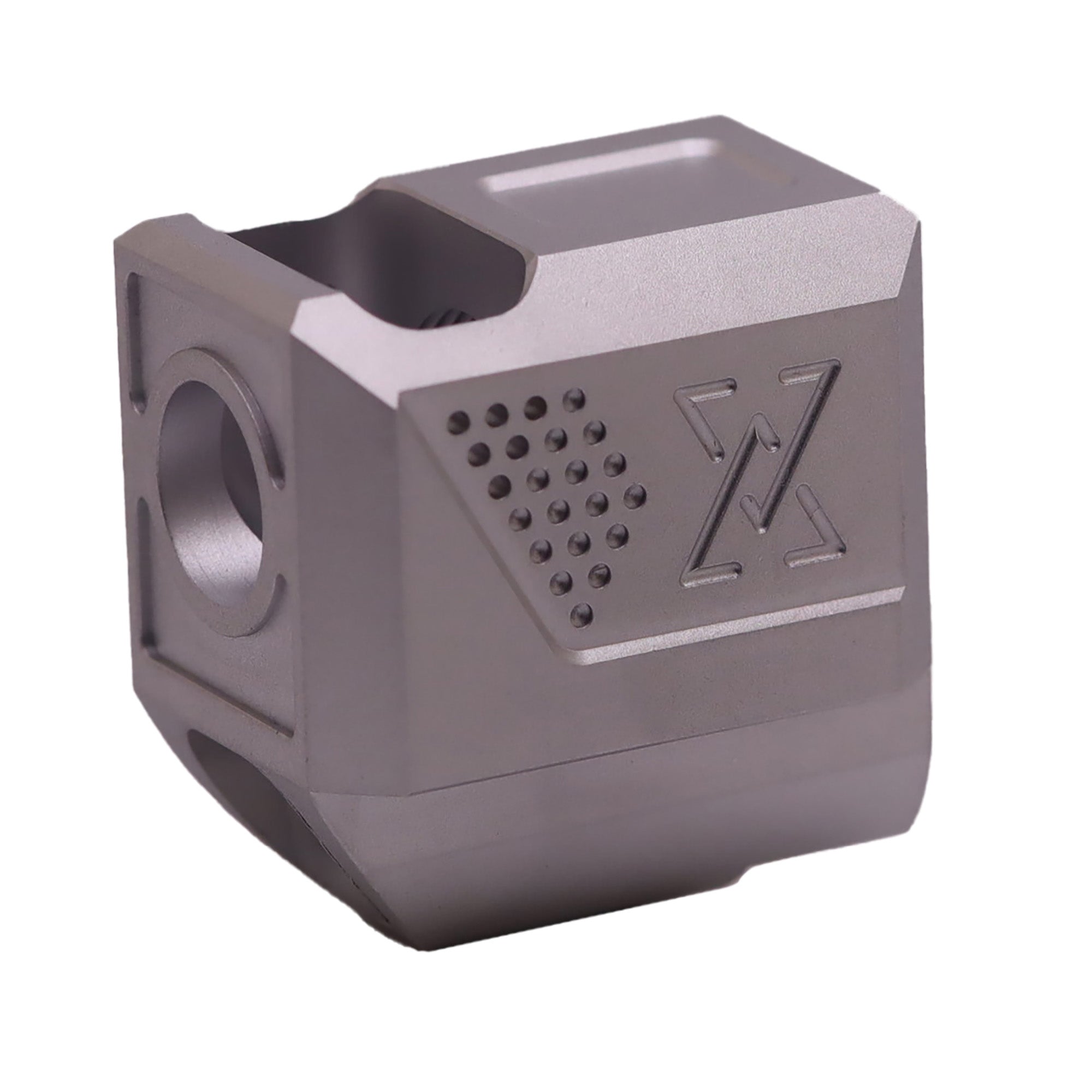 True Precision True-Lock Compensator for 9mm P365/X/XL/MAC - Silver