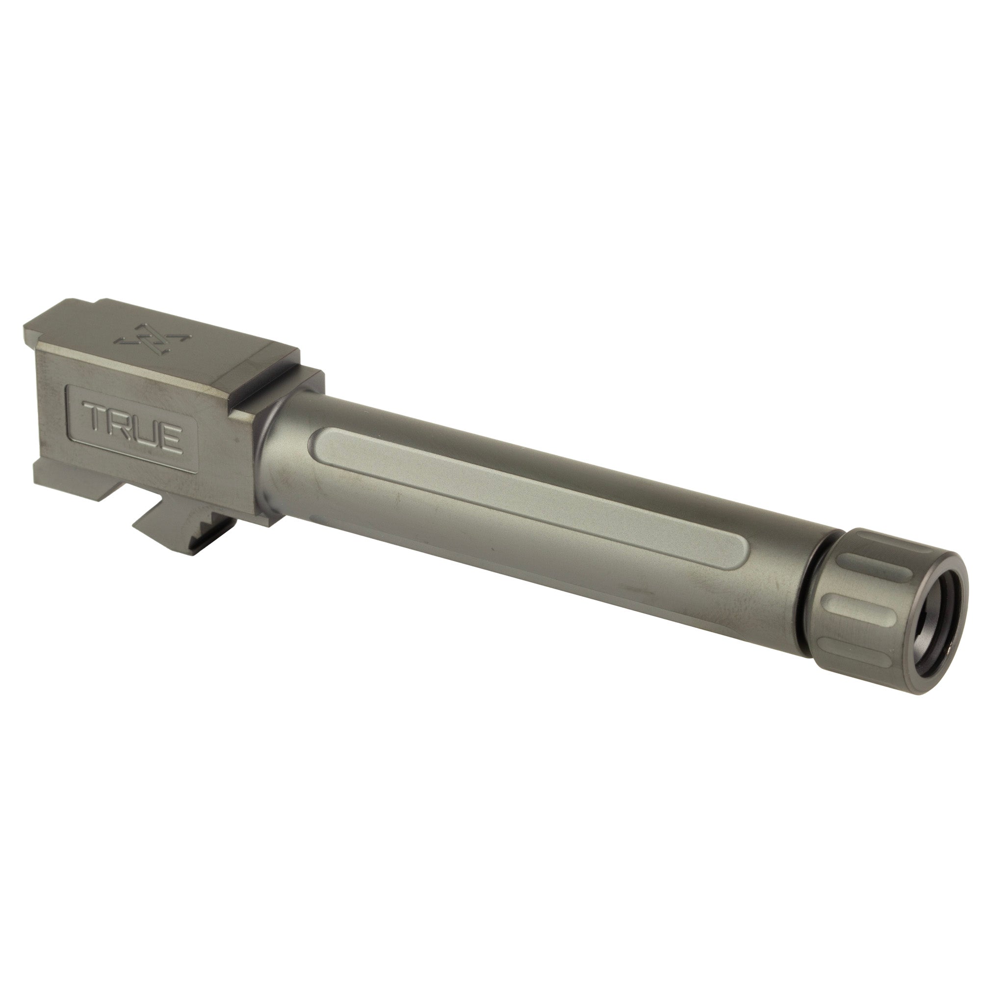 True Precision Threaded 9mm Barrel for Ruger RXM - Black DLC Finish
