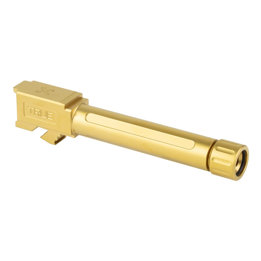 True Precision Ruger RXM 9mm Threaded Barrel - Gold Finish Part TP-RXMB-XTG