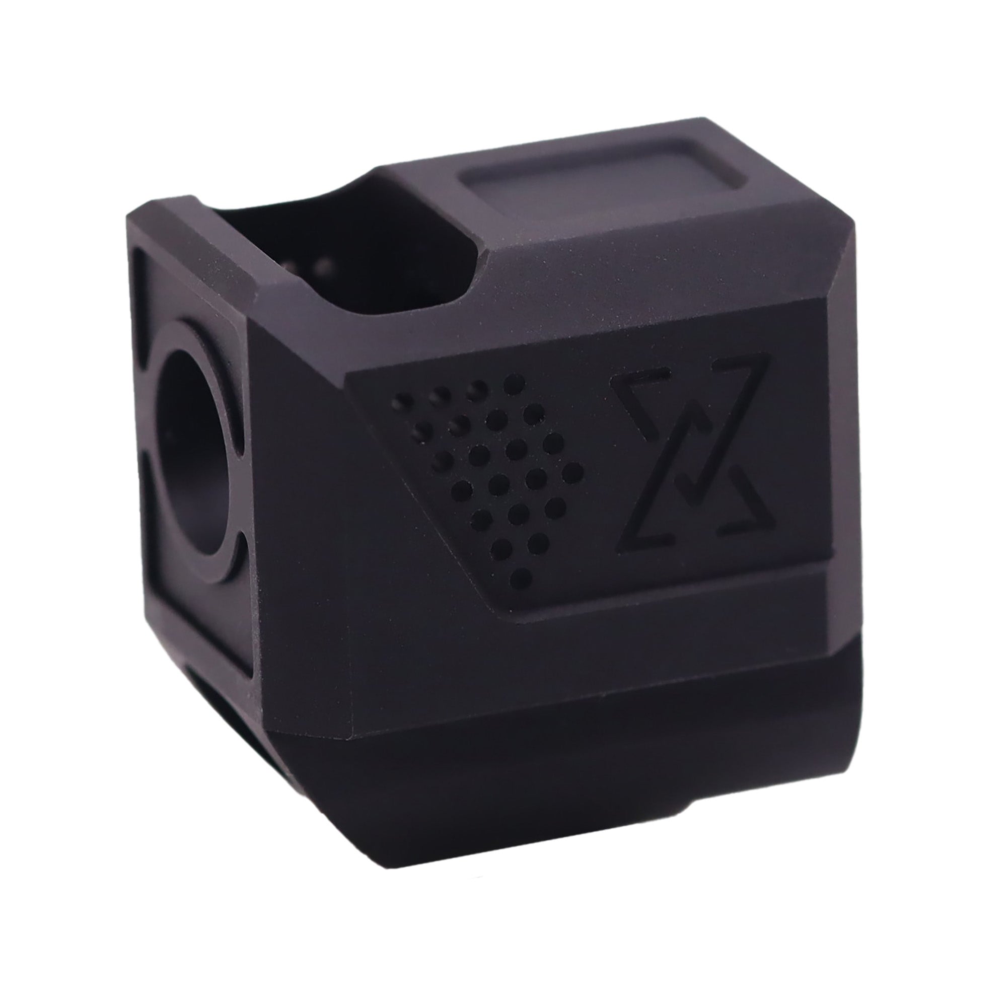 True Precision Mini Comp 9mm Compensator for Hellcat and PRO Black