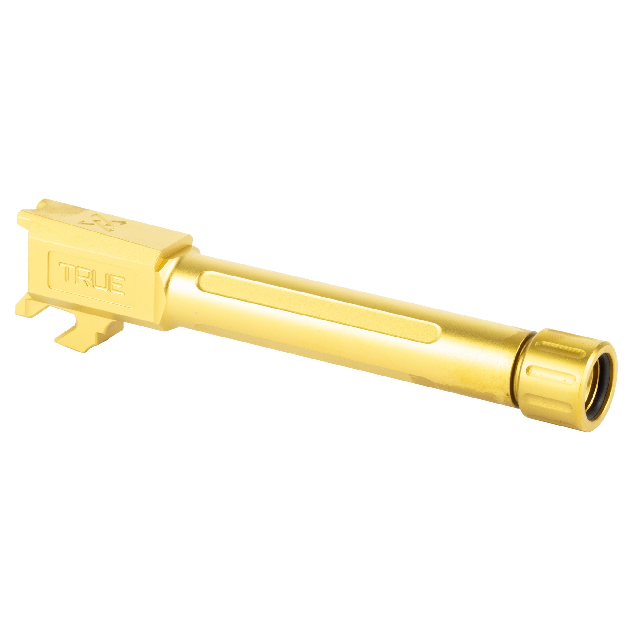 True Precision Gold Titanium Nitride Threaded 9mm Barrel for Springfield Hellcat Pro