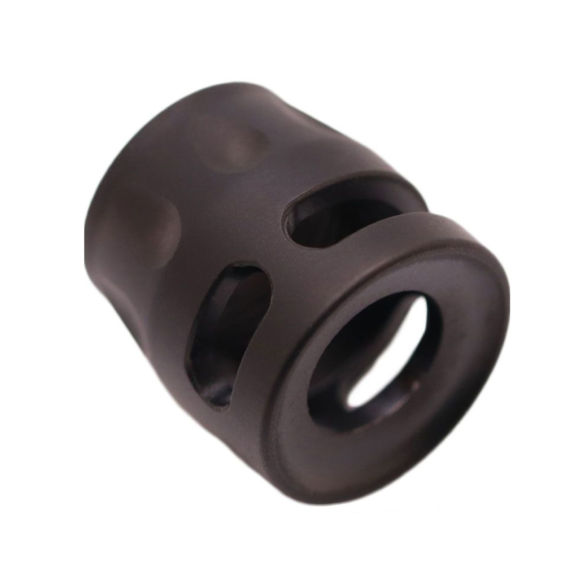 True Precision Micro Comp 9mm Threaded Pistol Compensator - Black, Model TP-SMICRO-BC