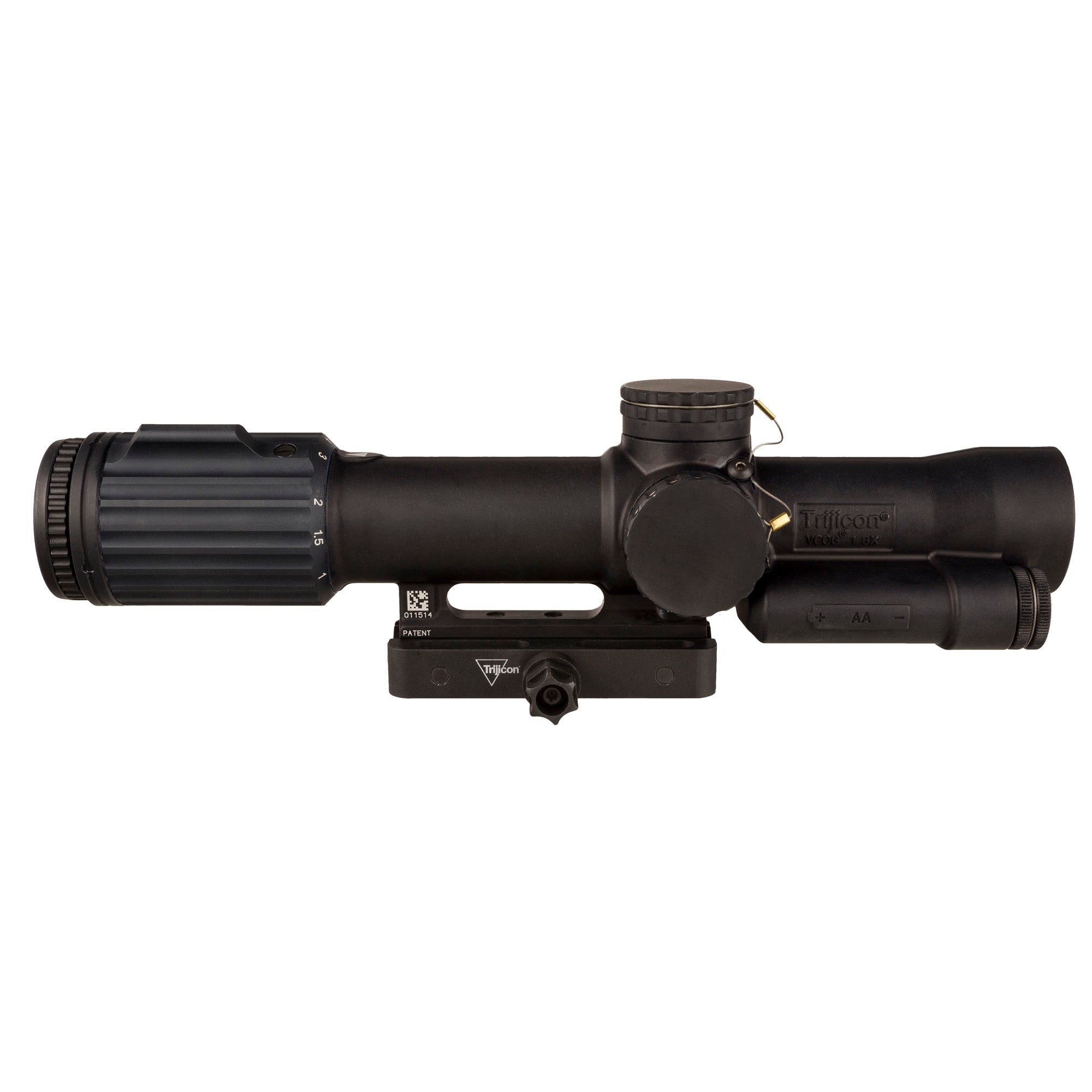 Trijicon VCOG 1-8x28mm Low Power Variable Optic with Red MOA Crosshair/Dot Reticle