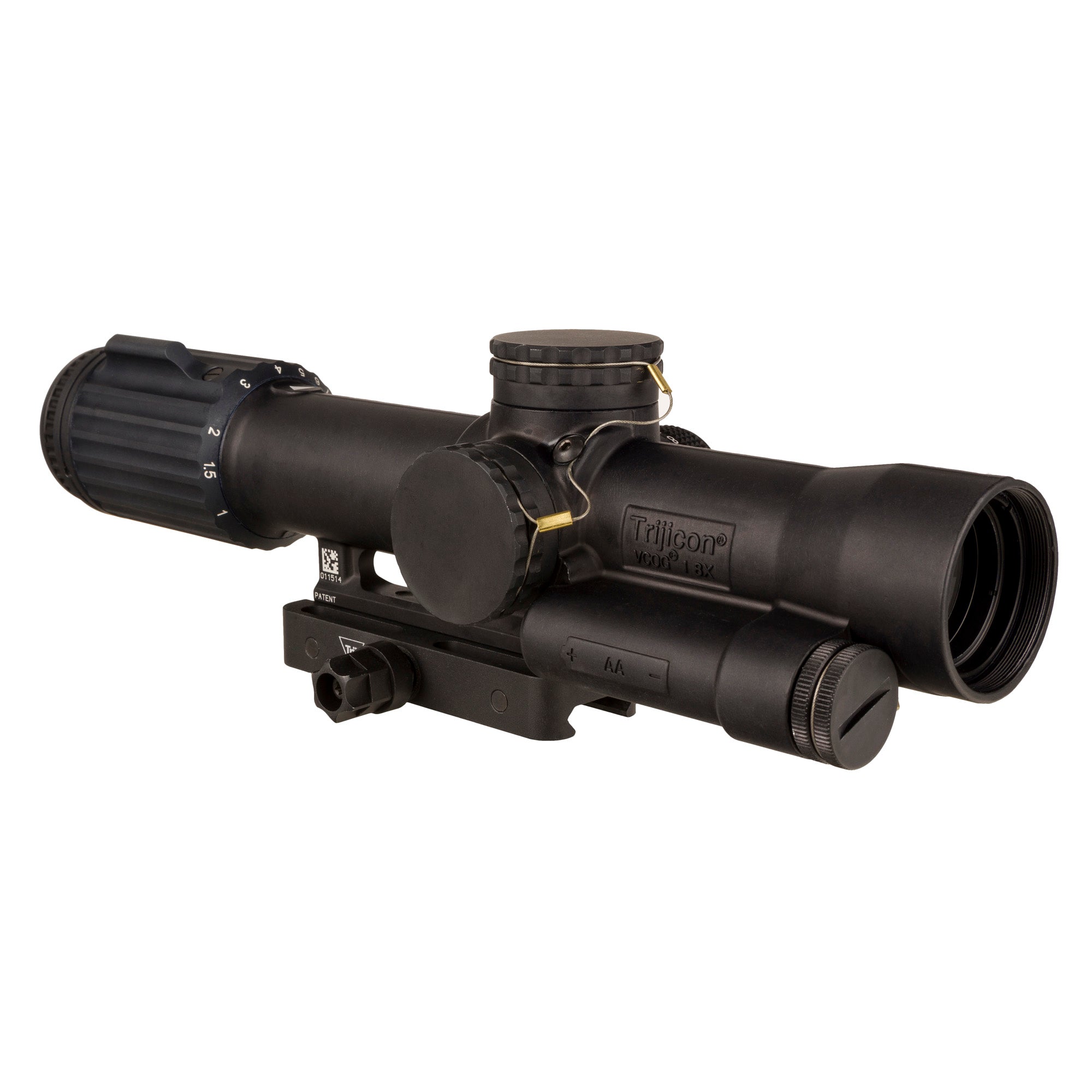 Trijicon VCOG 1-8x28mm Low Power Variable Optic with Red MOA Crosshair/Dot Reticle