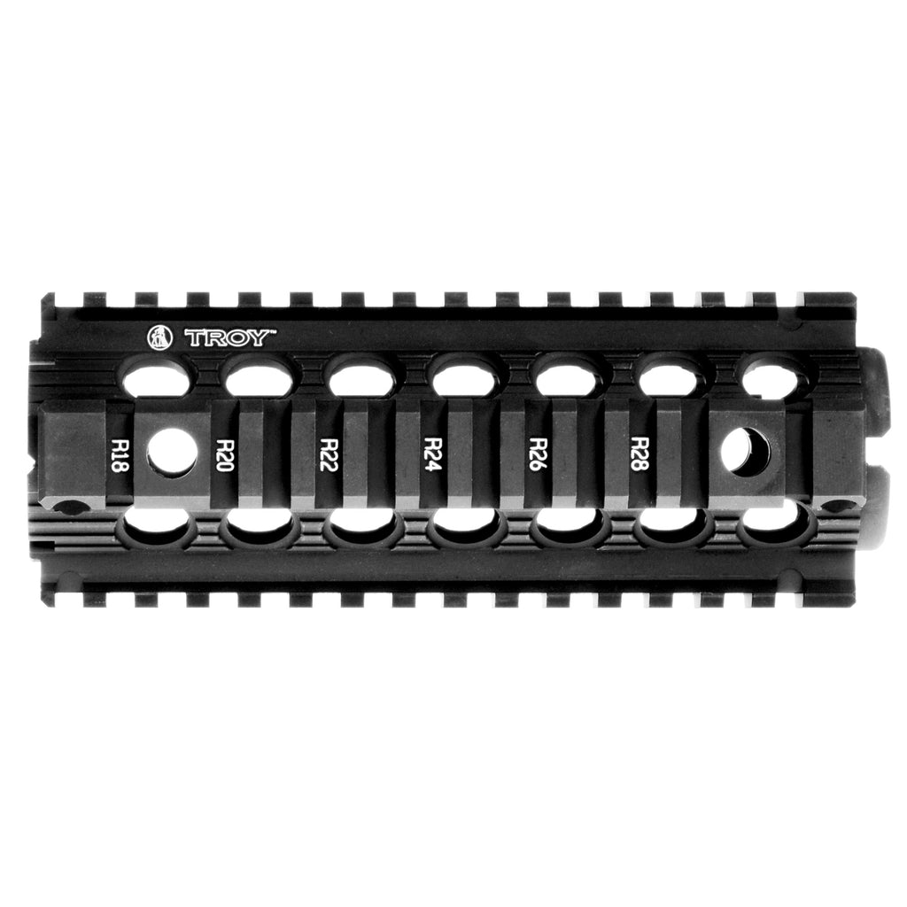 TROY Industries MRF Drop-In Carbine Rail for M4/AR15 - 7-inch Black Handguard