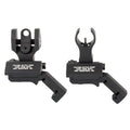TROY Industries 45 Degree Folding BattleSight for Tactical Rifles, Black (Part Number: SSIG-45S-HRBT-00)