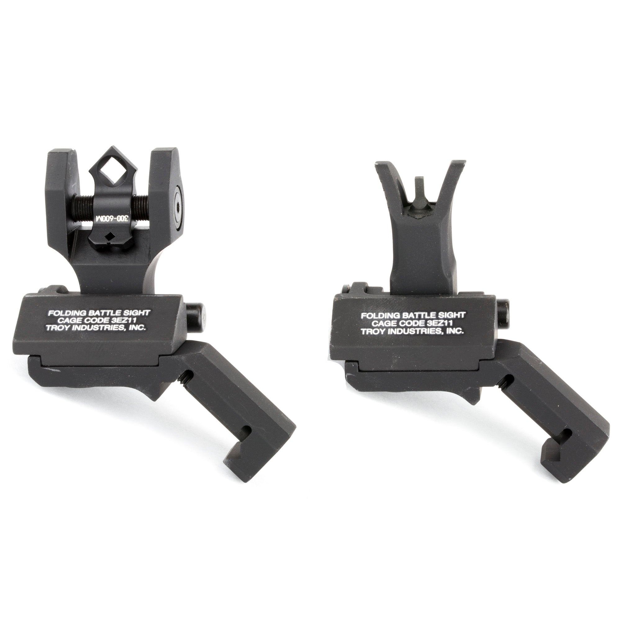 TROY Industries 45 Degree Folding BattleSight for M4 Rifles - Black