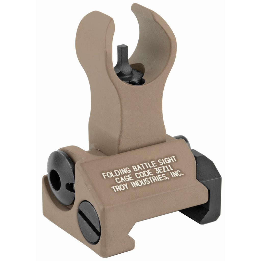 TROY Industries HK Front Folding BattleSight FDE – Reliable Tactical Sight for Firearms