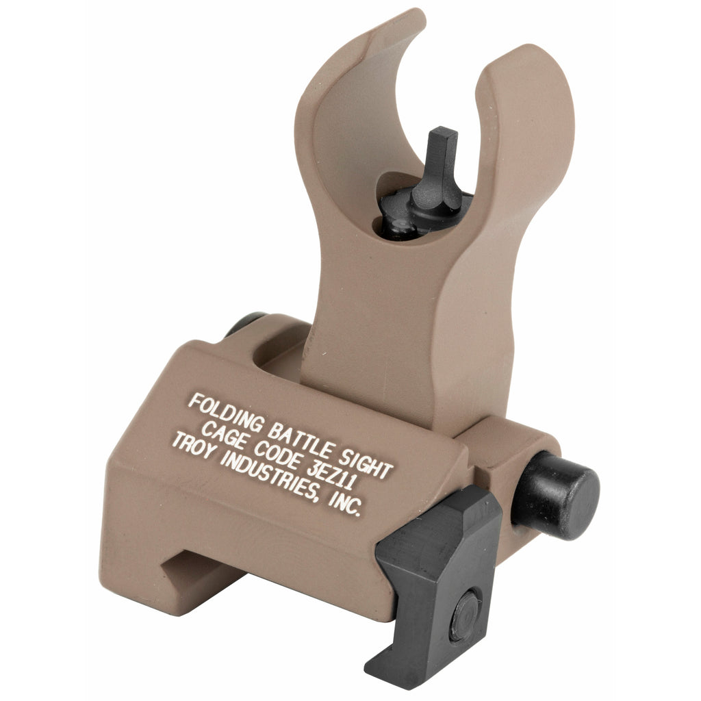 TROY Industries HK Front Folding BattleSight FDE – Reliable Tactical Sight for Firearms