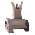 TROY Industries M4 Front Folding BattleSight FDE – Flat Dark Earth