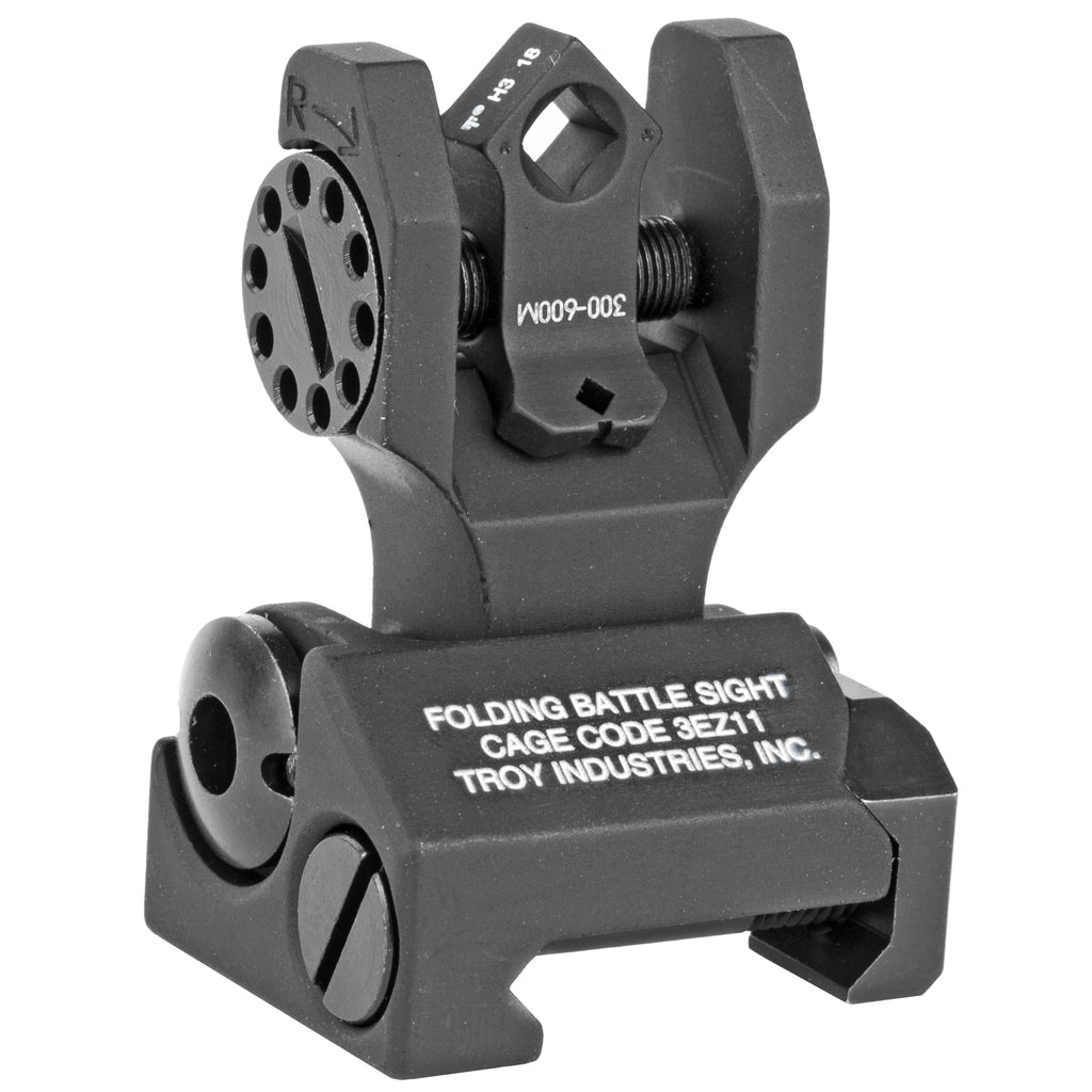 TROY Industries Di-Optic Flip Sight with Tritium for Low-Light Targeting