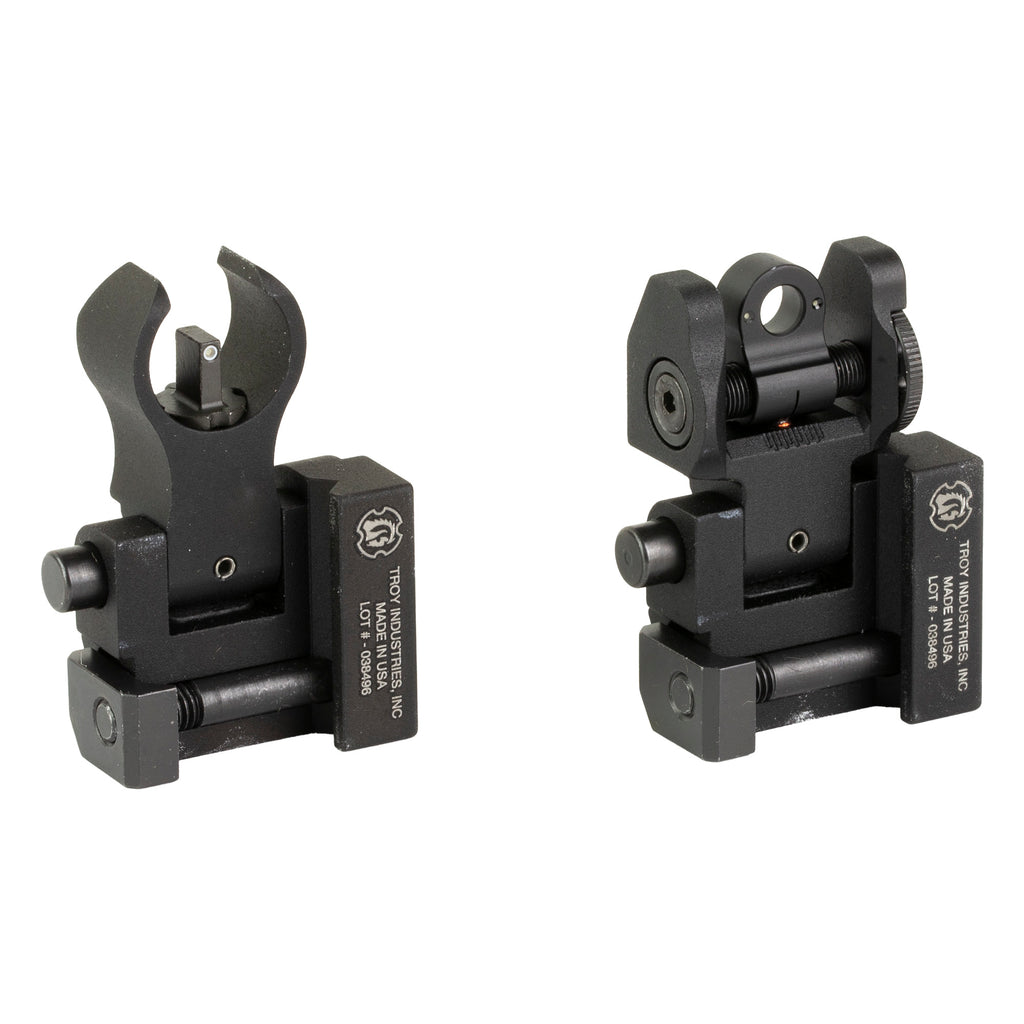 TROY Industries BattleSight Micro Front and Rear Black – Part Number SSIG-IAR-STBT-00