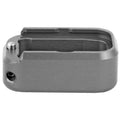 Taran Tactical Innovation GLOCK-Compatible Magazine Base Pad – Small Gray Aluminum Extension, Part GBP940-005