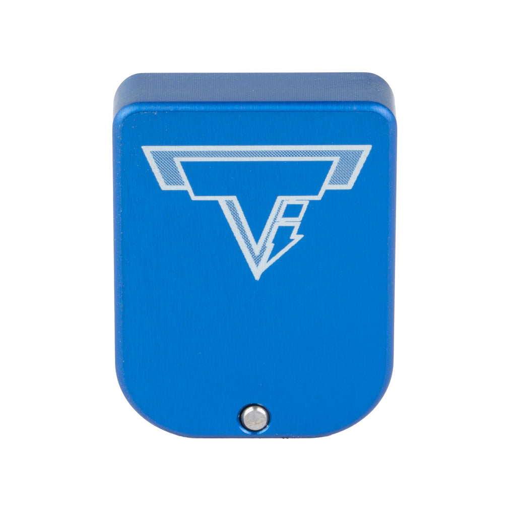 Taran Tactical Innovation TTI BP Fits 2011 9mm/.38 Magazine Extension - Blue, 4mm +2 Rounds