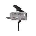 TriggerTech AR15 Duty Flat Trigger with 3.5 lb Pull for Military and Law Enforcement, Black