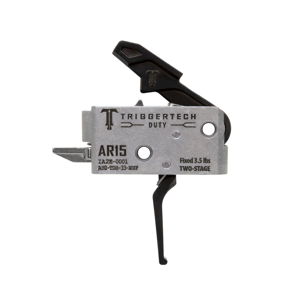 TriggerTech Duty AR-15 Two-Stage Flat Trigger with 3.5 lb Pull Weight