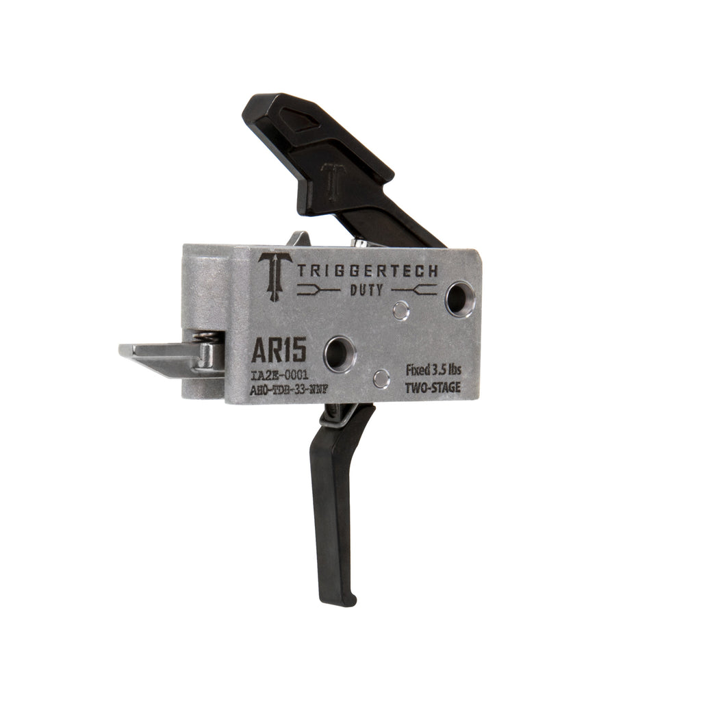 TriggerTech Duty AR-15 Two-Stage Flat Trigger with 3.5 lb Pull Weight
