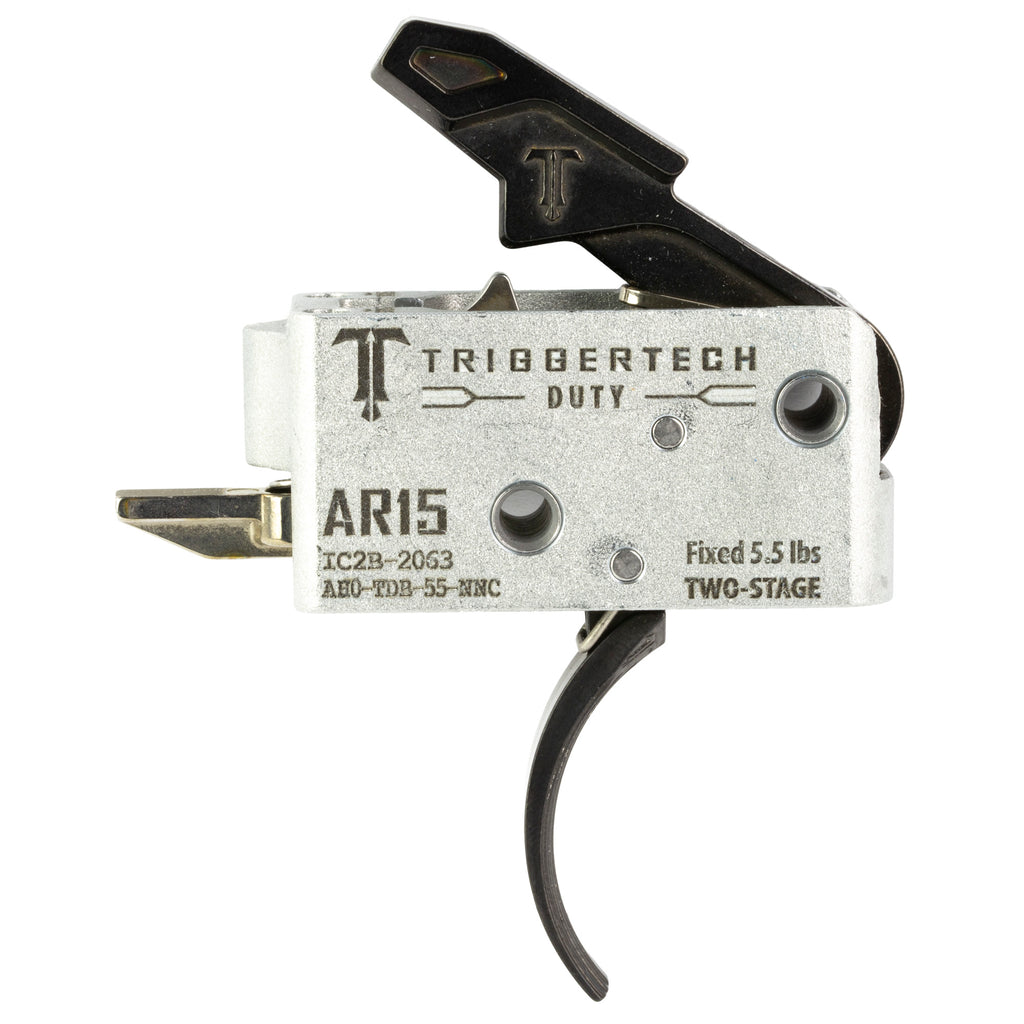 TriggerTech Mil-Spec AR-15 Duty Trigger with 5.5 lb Pull - Black