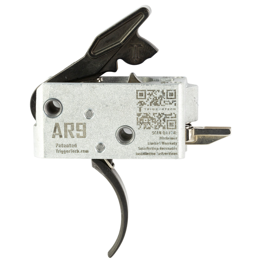 TriggerTech AR Duty Trigger - Model Duty, 3.5 lb Two-Stage Black Trigger for AR Platforms