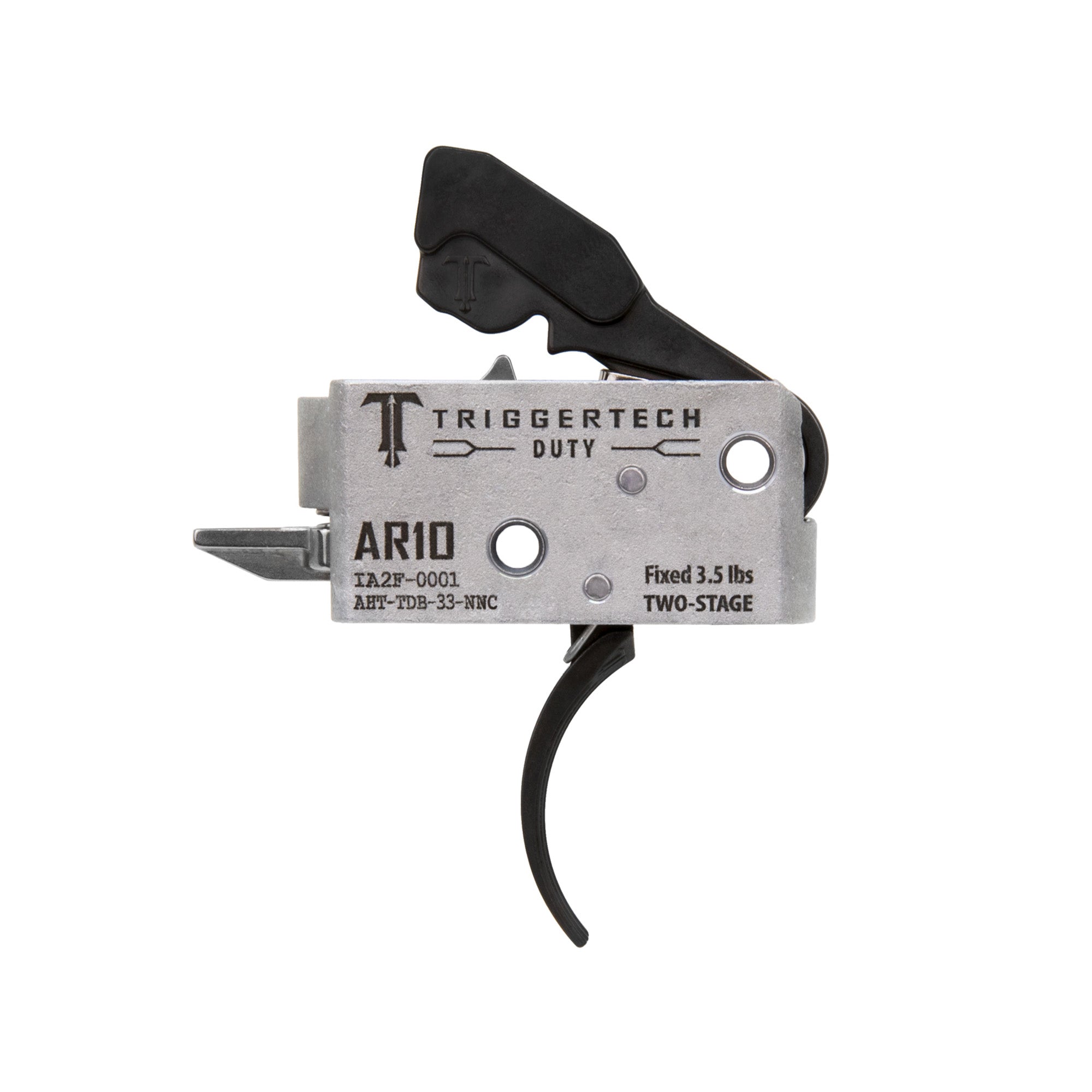 TriggerTech Duty AR-10 Two-Stage Trigger with 3.5 lb Pull - Black