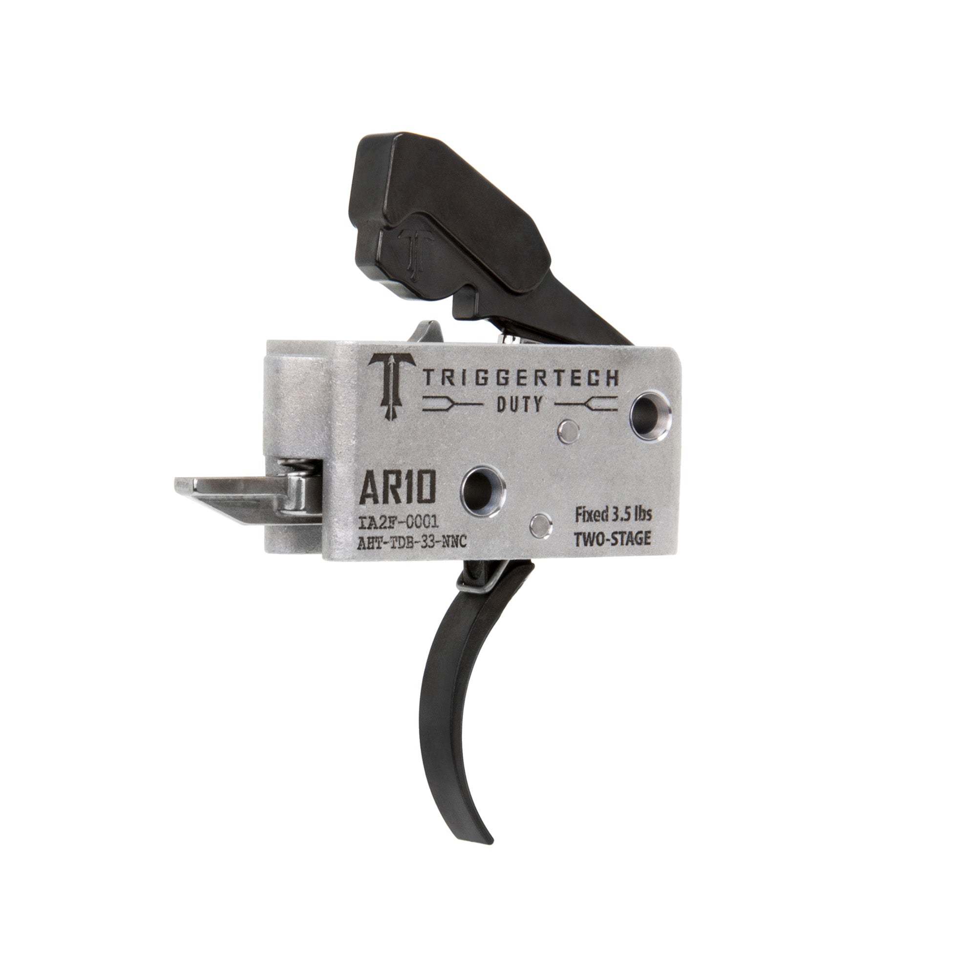TriggerTech Duty AR-10 Two-Stage Trigger with 3.5 lb Pull - Black