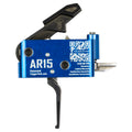TriggerTech AR15 Diamond Trigger - Single Stage Flat Blue for Enhanced Accuracy