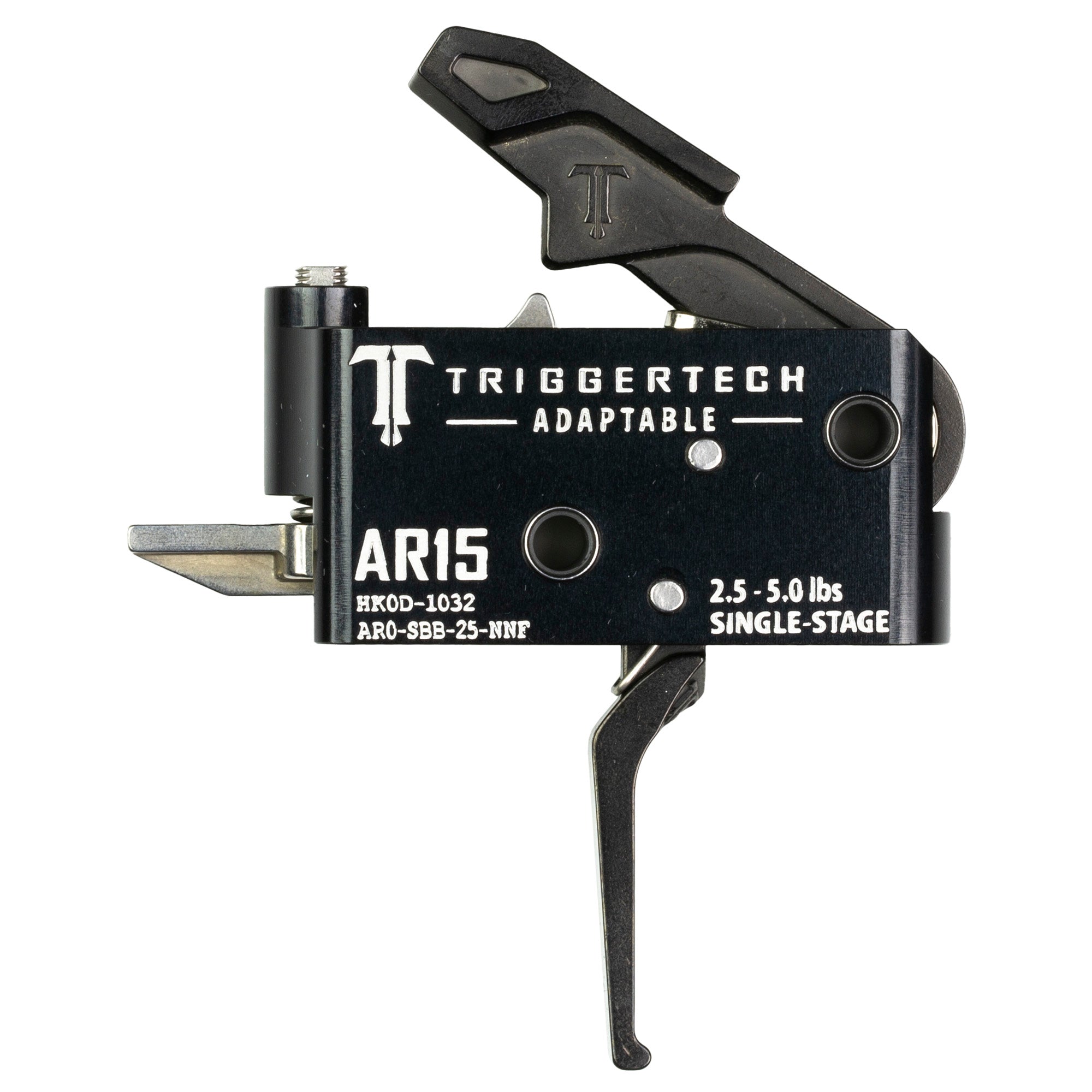 TriggerTech Adaptable AR15 Single Stage Trigger with Frictionless Release Technology