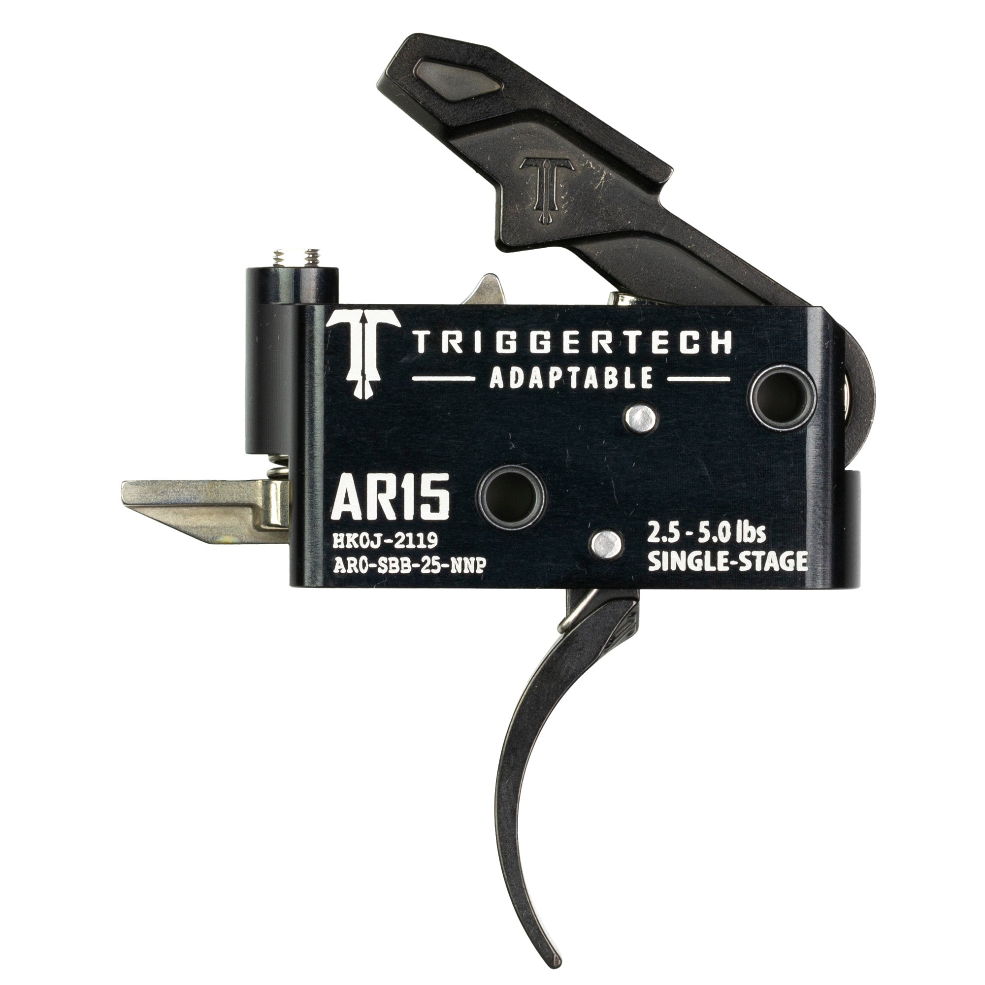 TriggerTech Adaptable AR15 Single Stage Trigger with Frictionless Release Technology