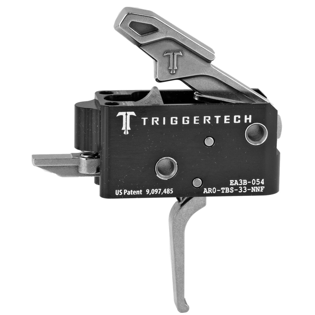 TriggerTech Competitive AR15 Primary Trigger - Silver, Model: Competitive, Part Number: AR0-TBS-33-NNF