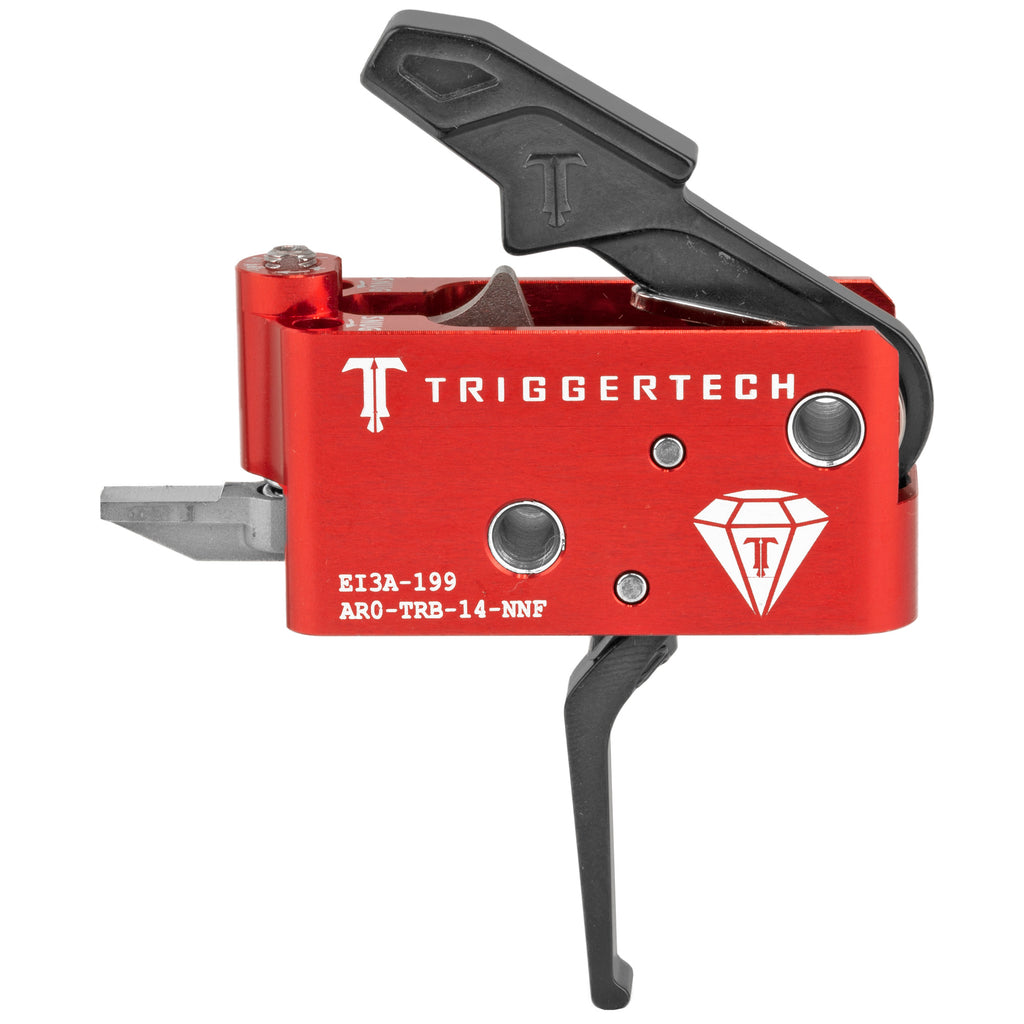 TriggerTech Diamond AR-15 Black Flat Trigger – Reliable Precision Upgrade