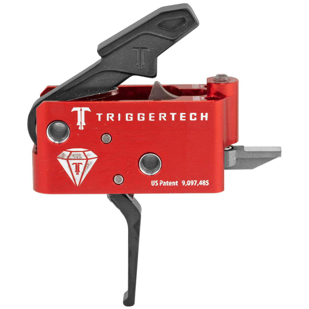 TriggerTech Diamond AR-15 Black Flat Trigger – Reliable Precision Upgrade