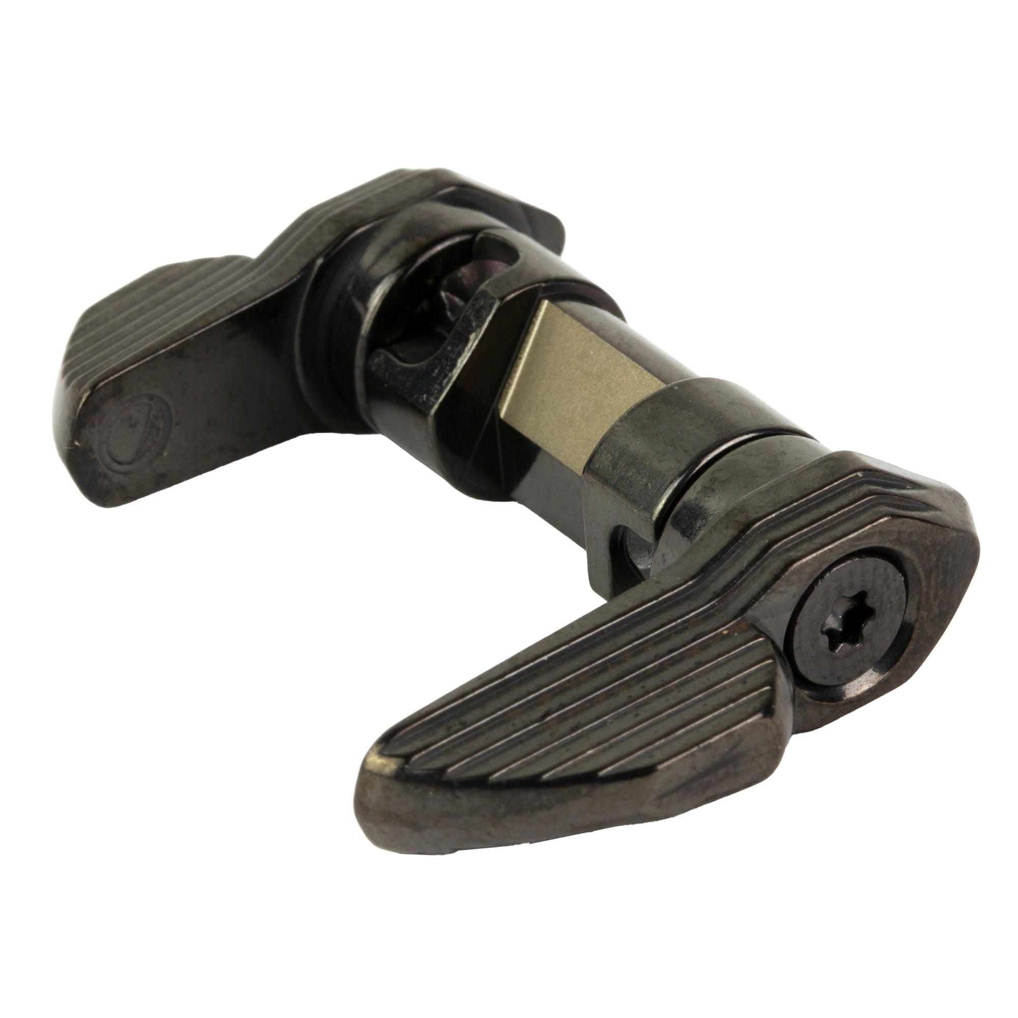 TriggerTech AR Safety Short Throw Black - Part Number ARS-SNB-49-YCM
