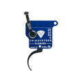 TriggerTech Rough Diamond R700 Trigger - Black and Blue, Model R70-SAB-02-TNP