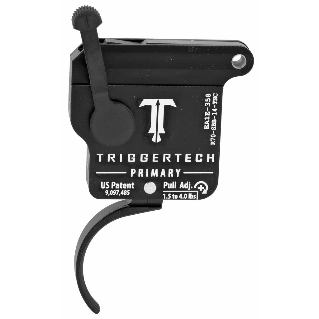 TriggerTech R700 Primary Trigger - Black, Model: Primary, Part R70-SBB-14-TNC