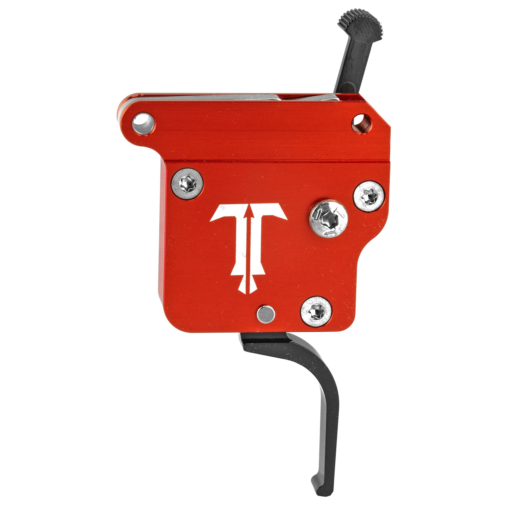 TriggerTech R700 Diamond Flat Trigger for Remington 700 - Black, Model R70-SRB-02-TNF