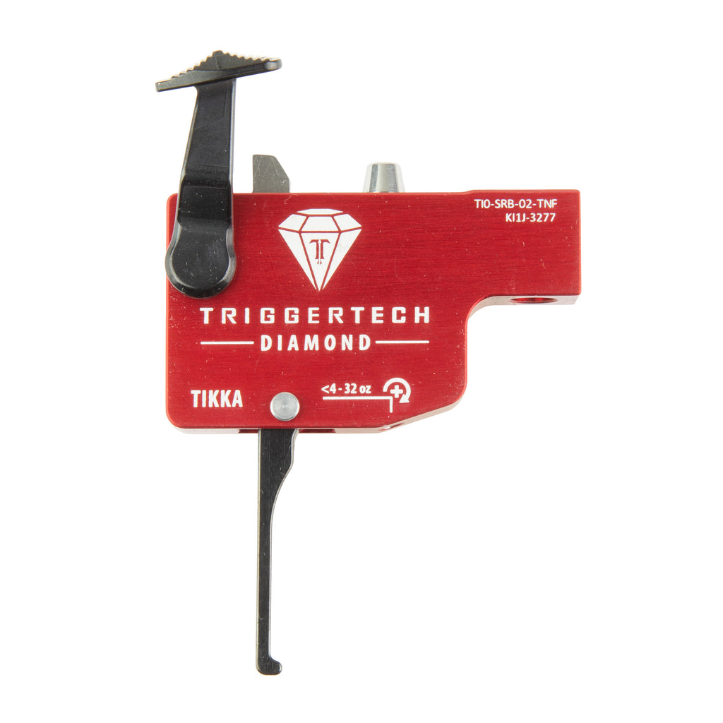 TriggerTech Diamond Tikka Trigger - Red, Model TI0-SRB-02-TNF