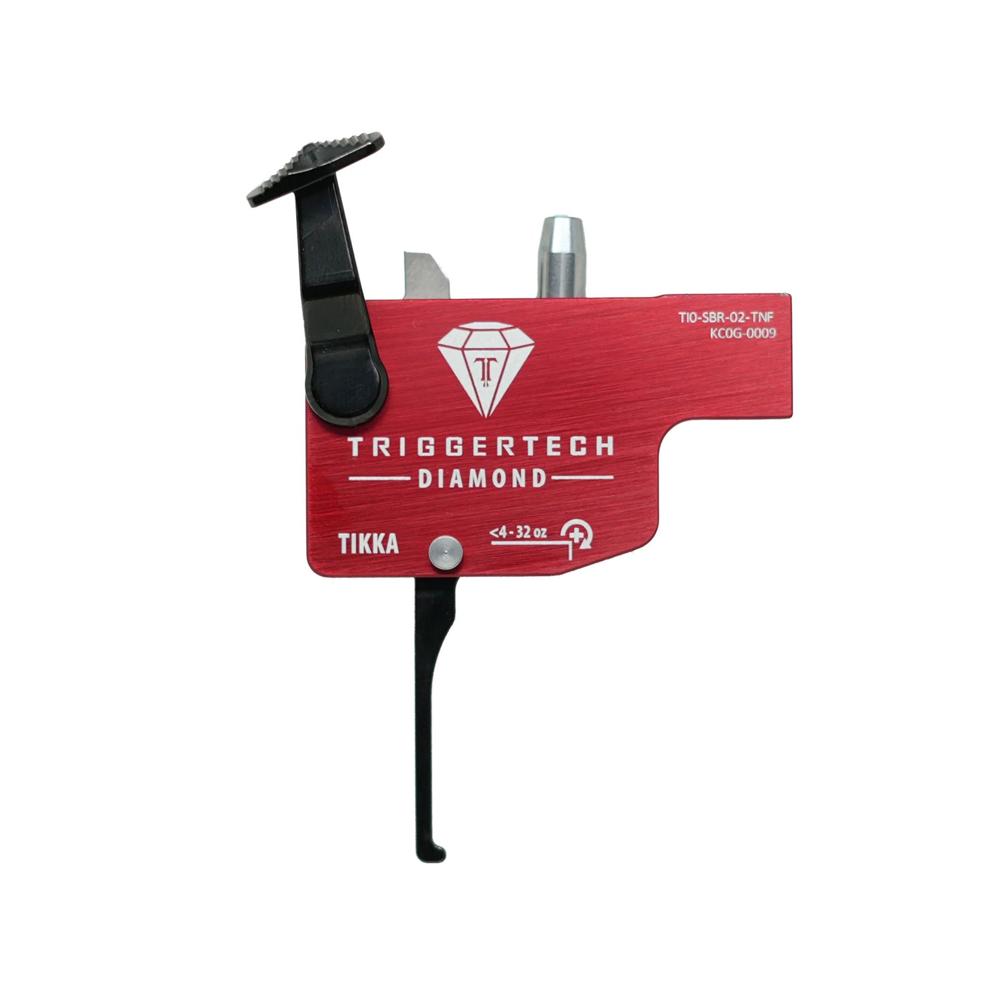 TriggerTech Diamond Tikka Trigger – Red, Model TIL-SRB-02-TNF