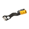 Tyrant CNC Gold Extended Slide Stop for Glock 43X – Enhanced Grip and Durability