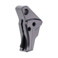 Tyrant CNC Improved Tyrant Trigger System for Glock Gen 5 – Gray and Black Trigger Shoe