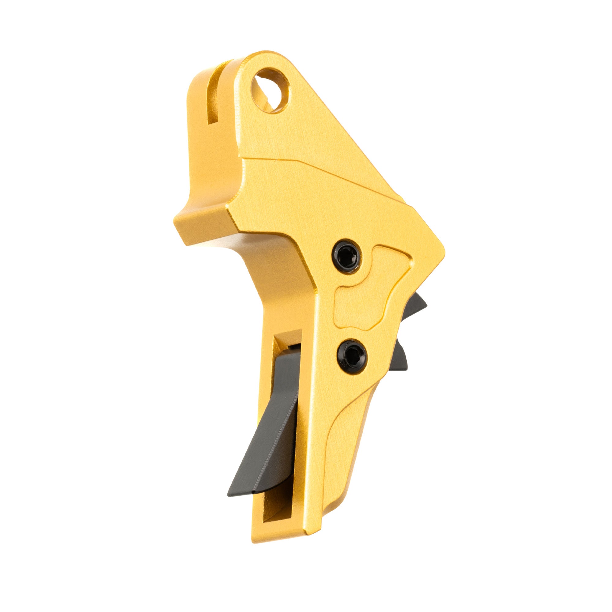 Tyrant CNC Smith & Wesson M&P Trigger Shoe – Gold and Black for 1.0 and 2.0 Models