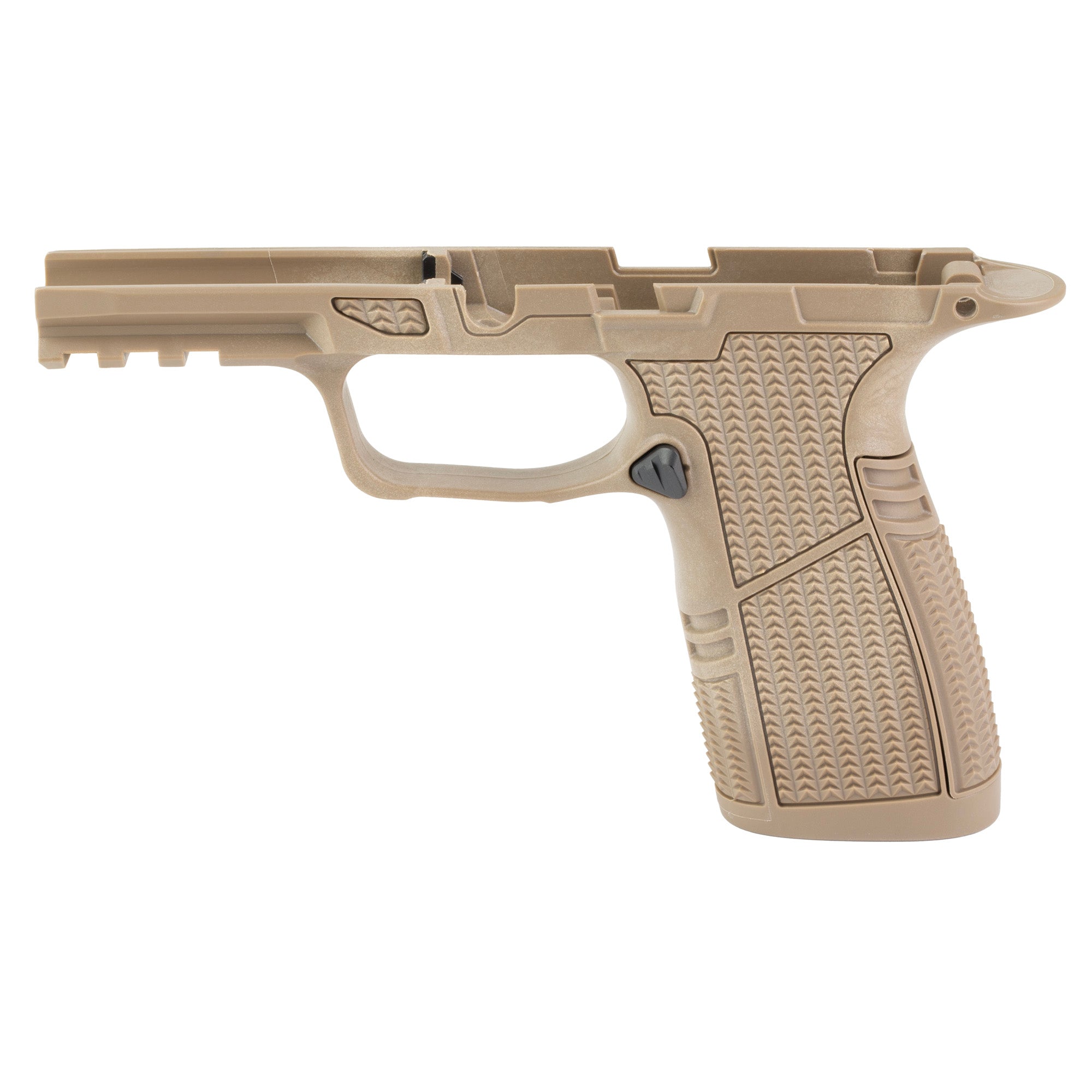 Tyrant CNC P365 Grip Module X Macro Flat Dark Earth – Enhanced Ergonomics and Compatibility