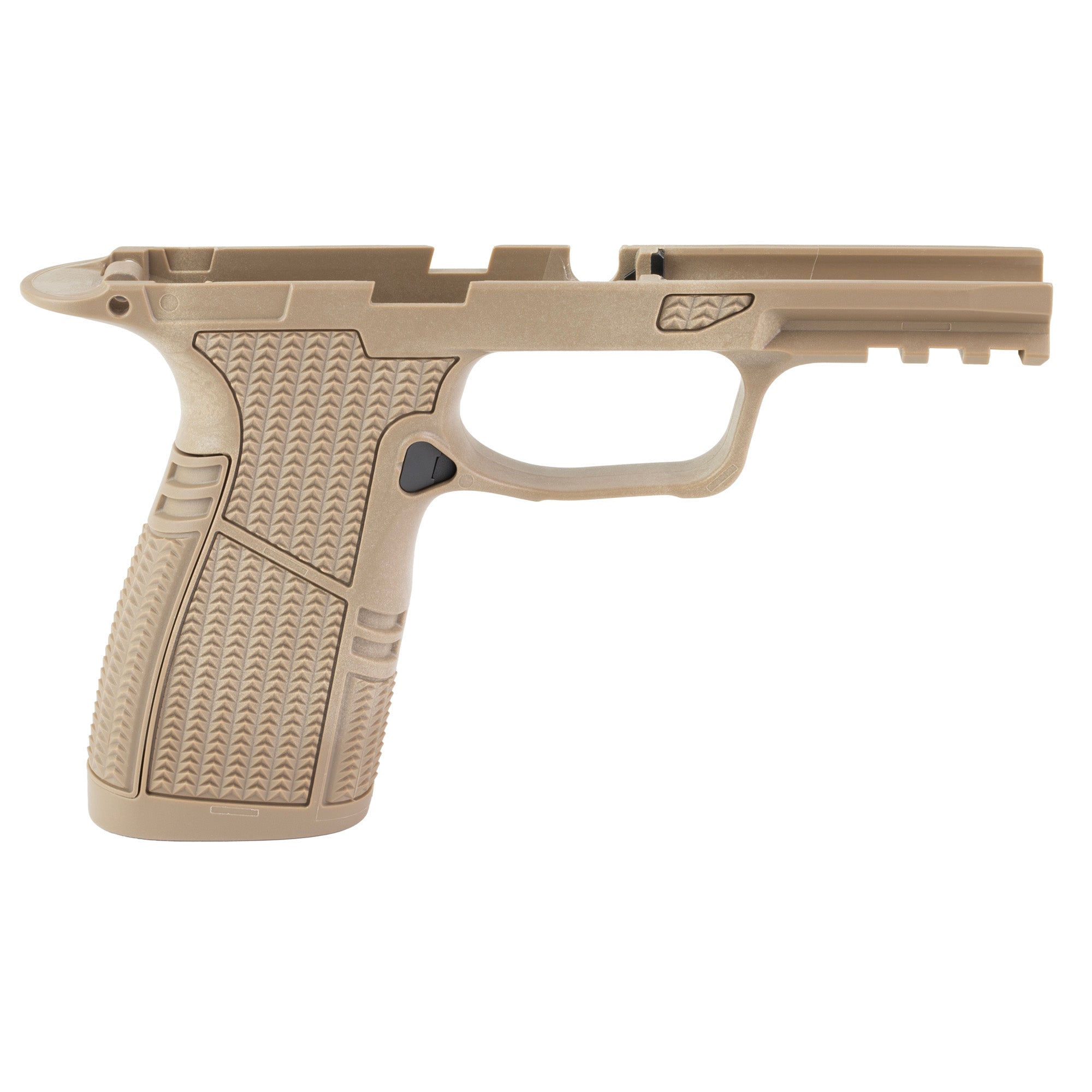 Tyrant CNC P365 Grip Module X Macro Flat Dark Earth – Enhanced Ergonomics and Compatibility