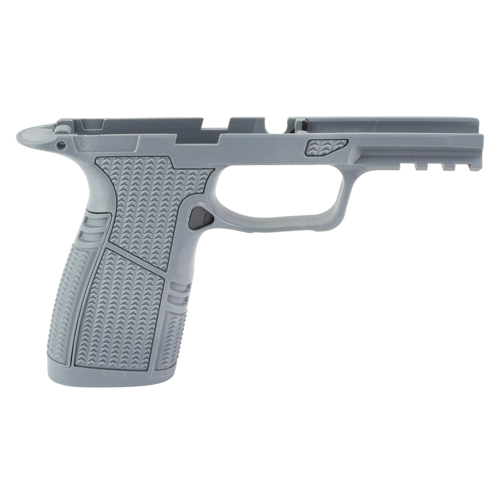 Tyrant CNC P365 X Macro Grip Module in Gray – Enhanced Full-Length Frame Upgrade