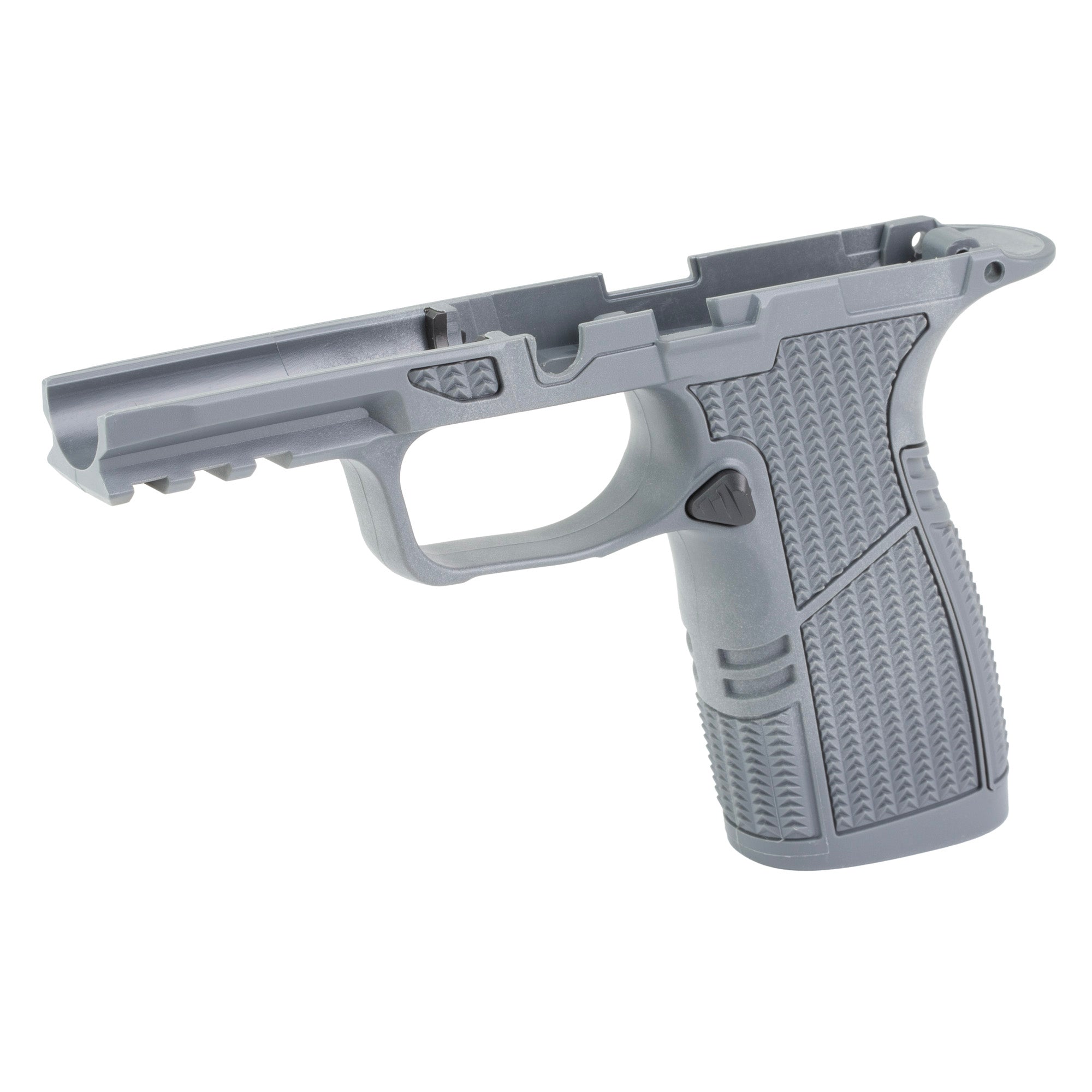 Tyrant CNC P365 X Macro Grip Module in Gray – Enhanced Full-Length Frame Upgrade