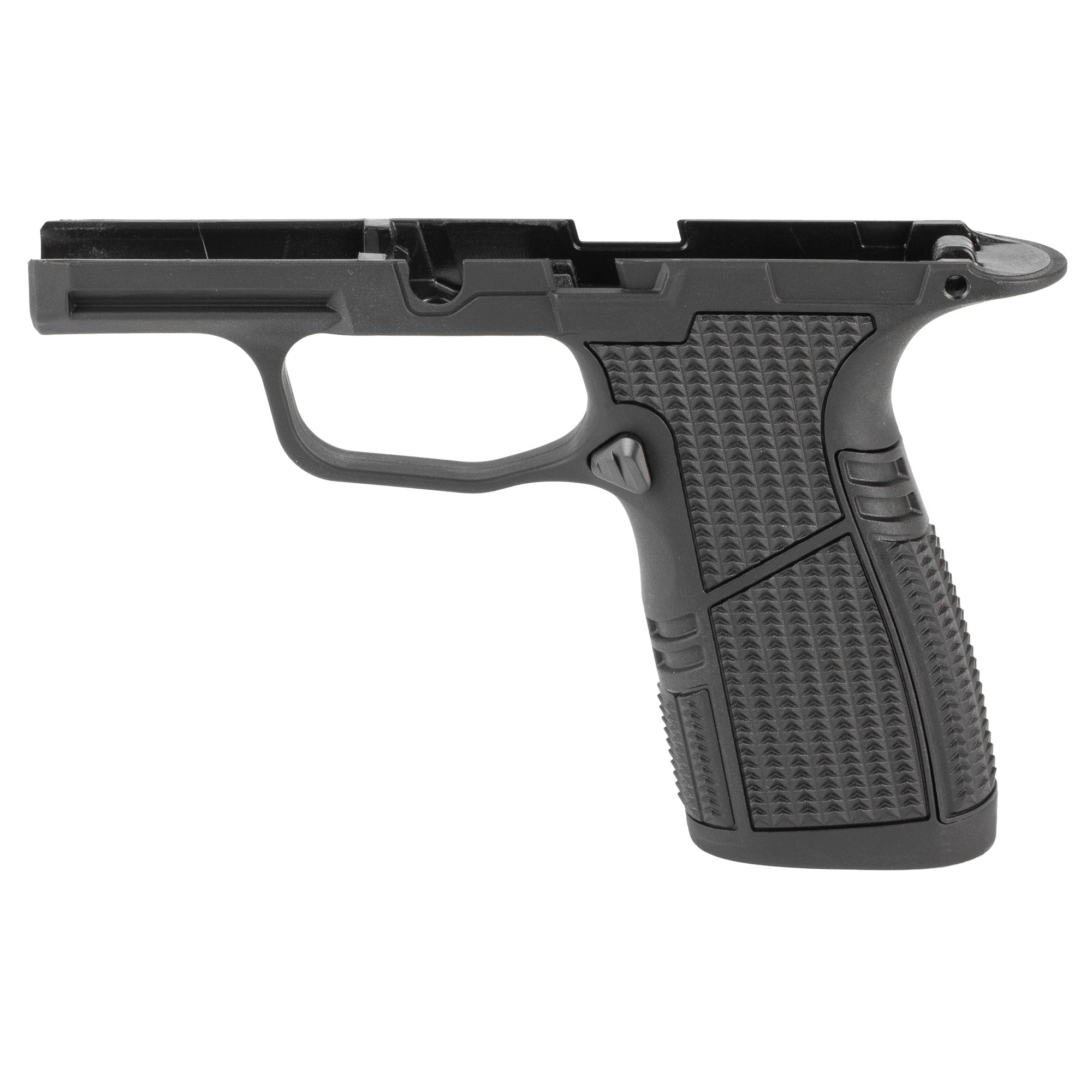 Tyrant CNC P365 Grip Module Snub Size Black – Compact and Efficient Firearm Upgrade