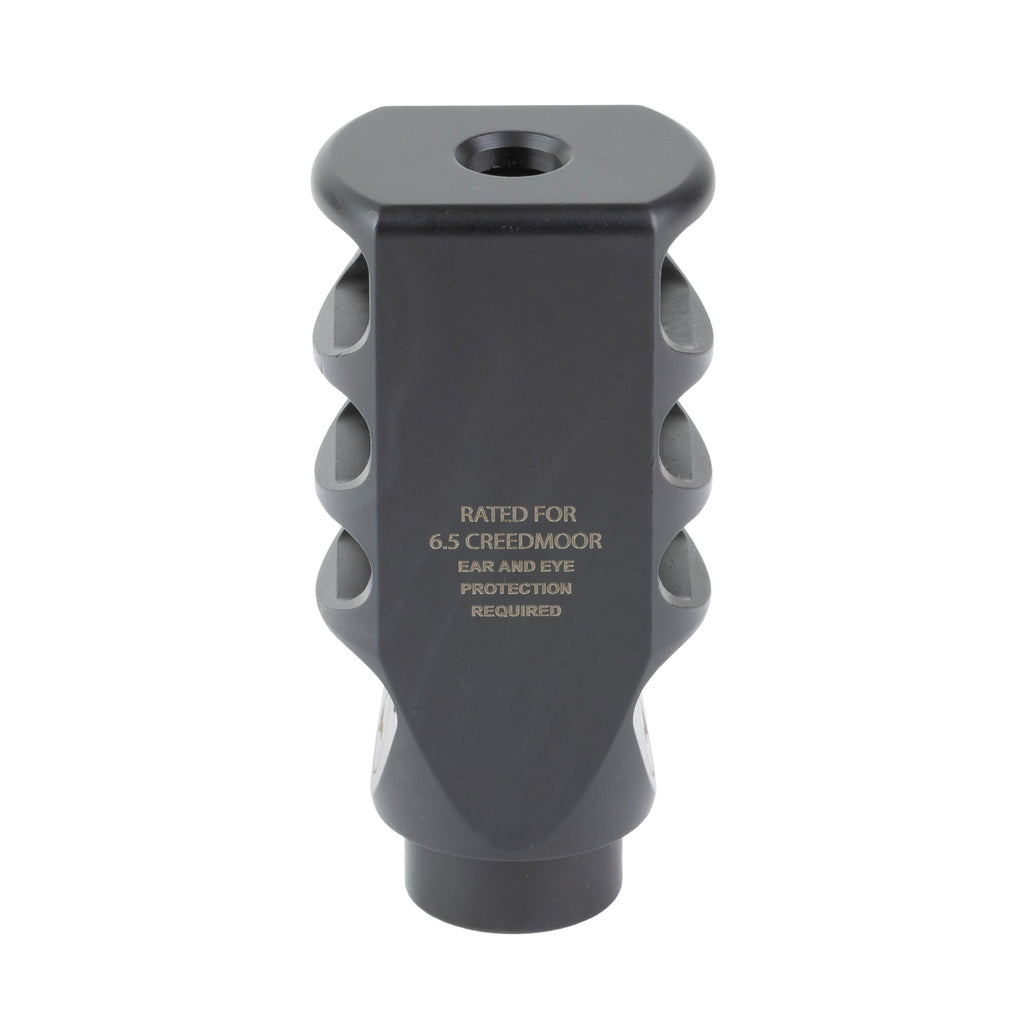 Ultradyne USA Pegasus Muzzle Brake for 6.5 Creedmoor, Black, 5/8x24 Thread Pattern
