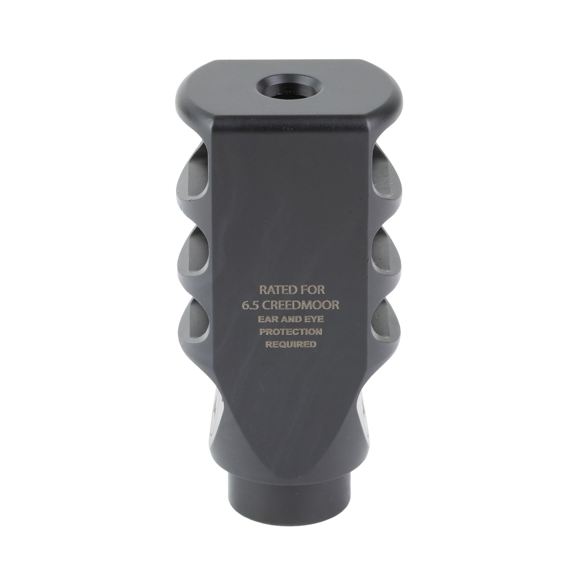 Ultradyne USA Pegasus Muzzle Brake for 6.5 Creedmoor, Black, 5/8x24 Thread Pattern